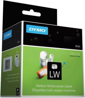 DYMO LabelWriter Address Labels 1 1/4 x 2 1/4 White 1000 Labels/Roll 30334