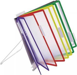 Durable InstaView Expandable Desktop Reference System with Assorted Borders 10