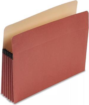 Pendaflex Earthwise 100% Recycled File Pocket 5 1/4" Exp Letter Red Fiber E1534G