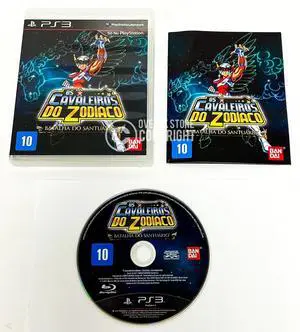 Saint Seya Cavaleiros Do Zodiaco Batalha Do Santuario  PS3     #002