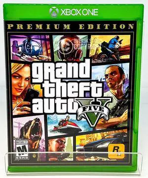 Gran Theft Auto V Premium Edition  Xbox One   w/ Manual and Map