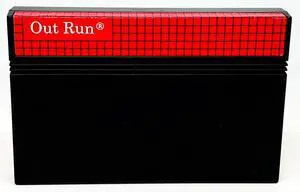 Out Run  Sega Master System  TEC TOY  Loose    AUTHENTIC