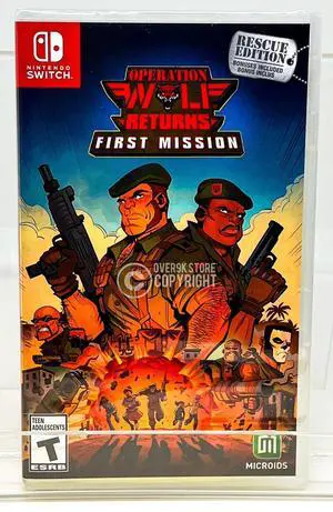 Operation Wolf Returns First Mission  Rescue Edition  Nintendo Switch  New
