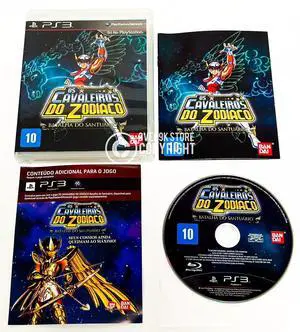 Saint Seya Cavaleiros Do Zodiaco Batalha Do Santuario  PS3     #001