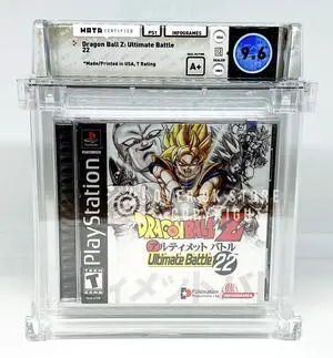 Dragon Ball Z: Ultimate Battle 22  PS1  WATA 9.6 A+ Sealed Graded Video Game