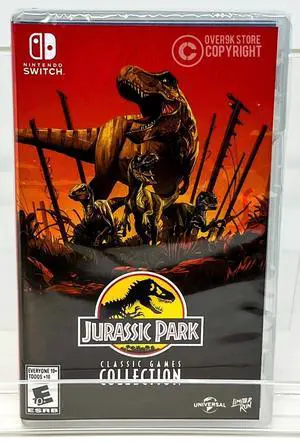 Jurassic Park  Classic Games Collection  Nintendo Switch  New  Factory Seale
