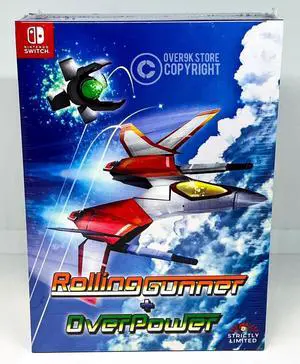 Rolling Gunner + Over Power  Collector's Edition  Nintendo Switch  New