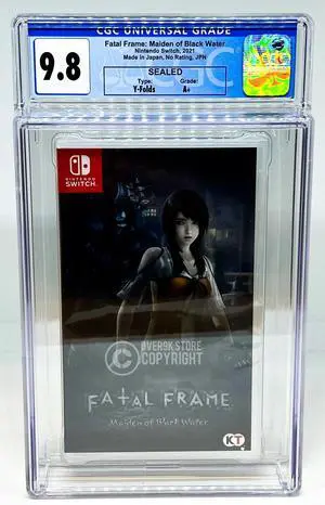 Fatal Frame: Maiden Of Black Water  Nintendo Switch  CGC 9.8 A+ Sealed Graded