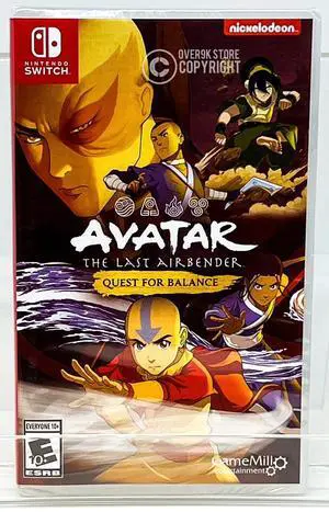 Avatar The Last Airbender  Quest For Balance  Nintendo Switch  New