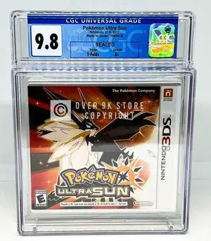 Pokémon Ultra Sun  Nintendo 3DS  CGC 9.8 A+ Sealed Graded Not VGA  WATA