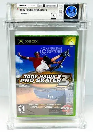Tony Hawk's Pro Skater 3  Xbox  WATA 9.4 A Sealed Graded Not VGA  CGC