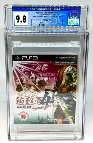 Way Of The Samurai 4  PS3  CGC 9.8 A+ Sealed Graded Video Game Not VGA  WATA