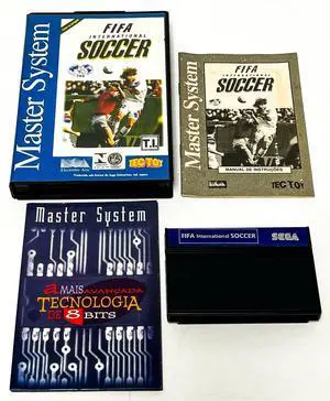FIFA International Soccer  Sega Master System  TEC TOY  CIB