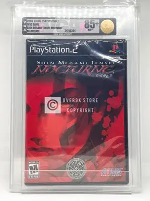 Shin Megami Tensei: Nocturne  PS2  VGA Grade 85+ NM+