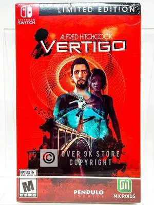 Alfred Hitchcock Vertigo Limited Edition  Nintendo Switch  New  Factory Seale