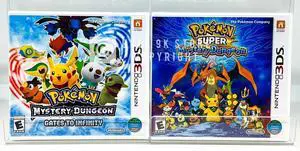 Pokemon Mystery Dungeon Gates to Infinity + Super Mystery Dungeon  3DS  New