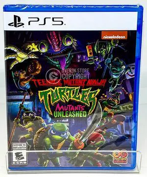 Teenage Mutant Ninja Turtles  Mutants Unleashed  PS5  New