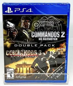 Commandos Double Pack 2 and 3 Remastered  PS4