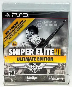 Sniper Elite III 3  Ultimate Edition  PS3