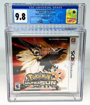 Pokémon Ultra Sun  Nintendo 3DS  CGC 9.8 A++ Sealed Graded Not VGA  WATA #002