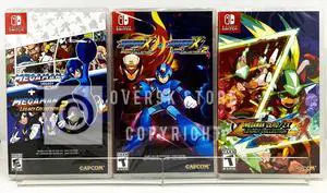 Mega Man Bundle Zero/ZX + X + Mega Man Legacy Collection Edition  Switch  New