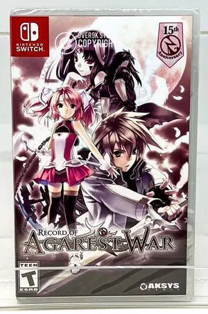 Record Of Agarest War  Nintendo Switch