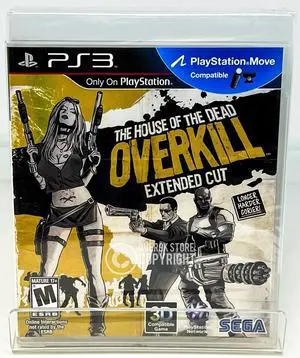 The House of the Dead Overkill Extended Cut  PS3  New   # 001
