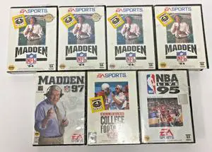 Bundle w/ 7 Sports Games  Sega Genesis  New  READ DESCRIPTION