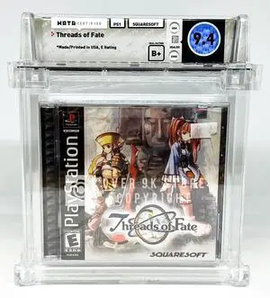 Threads of Fate  PS1  WATA 9.4 B+ Sealed Graded Video Game  Not VGA  CGC