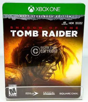 Shadow Of The Tomb Raider  Croft Steelbook Edition  Xbox One  New