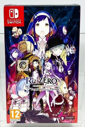 Re:Zero Starting Life in Another World: The Prophecy Of The Throne  Switch NEW