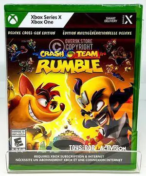Crash Team Rumble  Deluxe Cross  Gen Edition  Xbox One  Xbox Series X  New