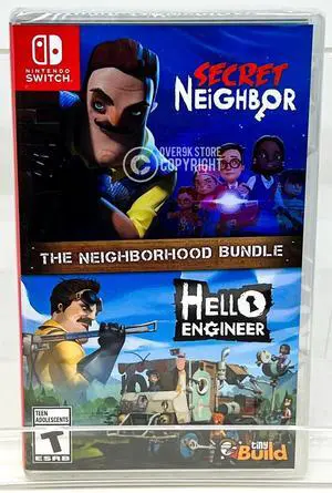 Secret Neighbor + Hello Engineer  The Neighborhood Bundle  Nintendo Switch
