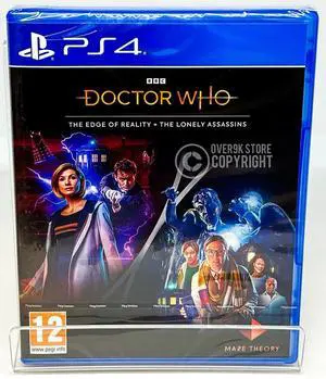 Doctor Who  The Edge Of Reality + The Lonely Assassins  PS4  New  Factory Se