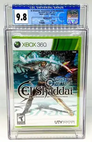 El Shaddai: Ascension Of The Metatron  Xbox 360  CGC 9.8 A+ Sealed Graded