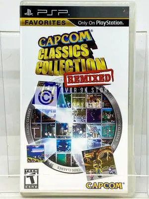 Capcom Classics Collection Remixed  PSP