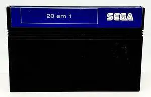 20 em 1  20 in 1  Sega Master System  TEC TOY  Loose  Authentic