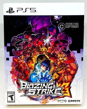 Blazing Strike Limited Edition  PS5  New    READ DESCRIPTION