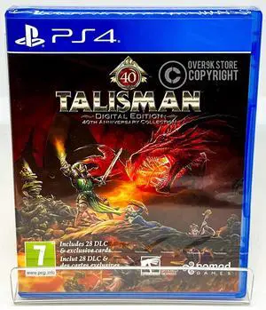 Talisman  Digital Edition  40th Anniversary Collection  PS4  New  READ DESC