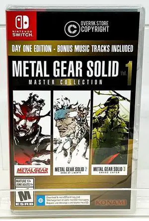 Metal Gear Solid Master Collection Vol. 1  Nintendo Switch  New  Factory Seal