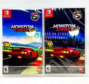 Horizon Chase Turbo Day Time + Night Time Cover  Nintendo Switch  New