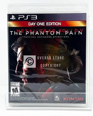 Metal Gear Solid V: The Phantom Pain Day One Edition  PS3  New  Factory Seale