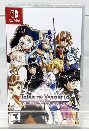 Tales of Vesperia Definitive Edition  Nintendo Switch  New