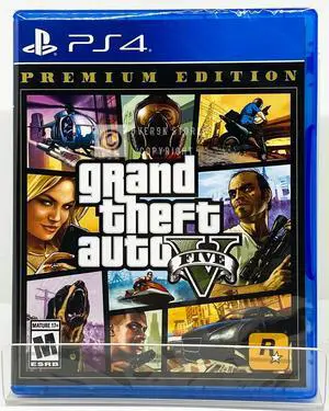 Grand Theft Auto V GTA 5 Premium Edition  PS4
