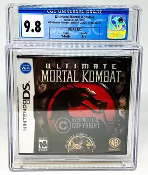 Ultimate Mortal Kombat  Nintendo DS  CGC 9.8 A++ Sealed Graded Video Game