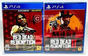 Red Dead Redemption + Red Dead Redemption II 2  PS4  New