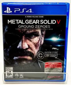 Metal Gear Solid V 5  Ground Zeroes  PS4
