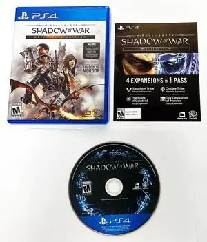 Middle Earth  Shadow Of War  Definitive Edition  PS4