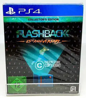 Flashback 25th Anniversary Collector's Edition  PS4  New