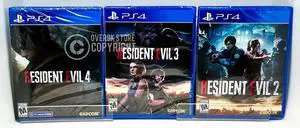 Resident Evil Bundle 2 + 3 + 4 Remake  PS4